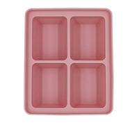 Grand moule créatif avec couvercle en silicone pour bac à glaçons 4/6 cellules, bacs à glaçons faits maison, plateau rapide pour congélateur, grand bac en silicone facile à démouler