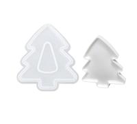 Grand moule tendance en silicone robuste pour moulages en résine, plateau époxy, moules à vaisselle, fournitures d'artisanat, porte-bijoux, projets d'artisanat de vacances