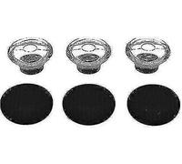 (Grand, Moyen, Petit, Lot de 3) 3 embouts auriculaires pour casque Bluetooth Plantronics Voyager Legend, Plantronics Voyager 5200, 5220, 5210, housses en mousse (taille M)