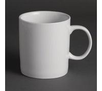 Olympia Whiteware Lot de 12 tasses standard en porcelaine 483 ml