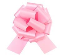 Grand nœud cadeau de 30,5 cm, 1 grand nœud à paillettes pour vélo, cadeau pour grands appareils, vélos, décorations de table et événements de fête (rose)