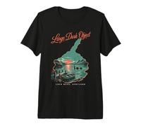 Grand Objet Sombre Nessie Loch Ness Monster T-Shirt Haut de Gamme