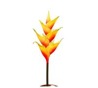 Grand Oiseau de Paradis en héliconia 7 pétales - Fleurs artificielles permanentes - Plantes de Verdure d'intérieur ou d'extérieur - Guirlande de Maison, Jardin, Bureau, décoration de Mariage