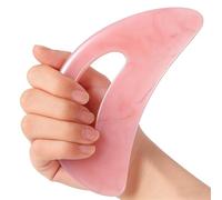 Grand outil de massage Gua Sha pour tout le corps, outils de massage Gua Sha pour le cou, le dos, les jambes, le drainage lymphatique, la relaxation musculaire pour les femmes et les hommes (rose)
