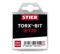 Grand pack d'embouts STIER TX T20 50 pièces