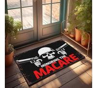 Grand paillasson d'extérieur Honoring The Macare : A Tribute To Courageous Leadership Paillasson de bureau Tapis de sol de vacances (40 x 60 cm)