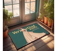 Grand paillasson d'extérieur vintage élégance : Vermouthed Bianco By Martin And Lives Paillasson pour porte d'entrée (40 x 60 cm)