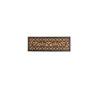 Esschert 's Design RB168 Paillasson en Caoutchouc et Fibre de Coco Noir/Marron 75 x 25 cm