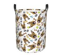 Grand panier à linge avec poignées - Chien berger allemand N°1008 - Panier à linge sale pour bébés et enfants