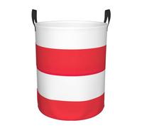 Grand panier à linge imprimé drapeau indonésien, panier pour couverture, jouets, vêtements sales dans le salon, la salle de bain, la chambre à coucher