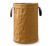 Grand Panier à Linge, paniers à Linge Pliables, Sac de Rangement en Papier Kraft Lavable, Panier de vêtements Sales, pour Le Rangement de la Chambre à la blanchisserie (60x40cm / 24x16in)