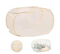 Grand Panier à Linge Pliable, 70L+ Paniere a Linge Sale, Grande Capacité Panier Linge Pliable pour Camping, Salle de Bain et Voyage