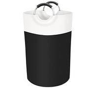 Grand panier à linge pliable de 90 l - Panier à linge autonome imperméable avec poignées en aluminium, facile à transporter et à ranger, idéal pour les bébés, les enfants, la chambre, la salle de bain