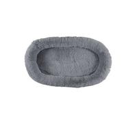 The concept factory - Grand panier coussin doux Marley pour chien - Gris Gris