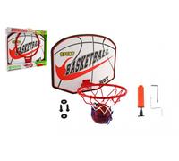 Grand panier de basket + ballon, pompe Teddies
