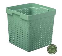 Grand Panier de rangement en plastique XL - Vert