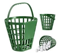 Grand panier de rangement portable et robuste pouvant contenir 50 balles - Pour parcours, clubs, balcons, garage, pratique, compétition, golfeur, papa