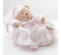 Grand panier de rangement rose Puccio de Nanan