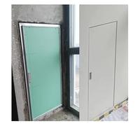 Grand panneau d'accès avec poignée, plaque de plâtre et cadre en aluminium, trappe d'inspection intégrée, panneau de service à gaz, eau, électricité, porte d'accès