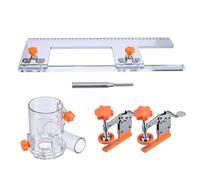 Grand panneau de tiroir en métal - Pince de fixation pour le travail du bois - Pour le positionnement du panneau avant de meubles - Gabarit de serrage