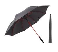 Grand Parapluie Automatique, Grand Parapluie vent pour la Pluie, Droit, Long Manche, Extérieur, Ouverture Automatique, pour Hommes et Femmes