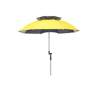 Grand Parapluie de pêche Ajustement Universel Anti-Ultraviolet et béquilles extérieures à l'épreuve de la Pluie(Giallo,2.2M)