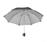Grand parapluie pour appareil photo reflex numérique, protection contre la pluie et le soleil avec inclinaison panoramique multi-angle, parapluie griffe de diffusion en direct