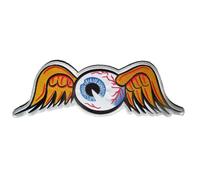 Grand Patch ?il Volant Coloré 29x10 Cm Écusson Dorsal Thermocollant