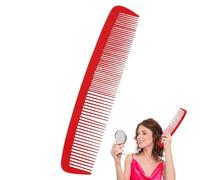 Grand peigne d'Halloween - Grand peigne - Jouet géant pour Halloween - Peigne géant réutilisable pour Halloween - Peigne géant rouge pour projets comiques