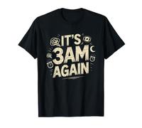 Grand Penseur Trop Reflechir Pensees De 3h du Matin Anxiete T-Shirt