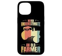 Grand-père Agriculteur Profession agricole Coque pour iPhone 15