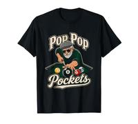 Grand Père Billard Pool Billardiste T-Shirt
