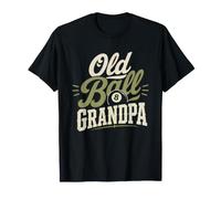 Grand Père Billard Salle De Papi Pool Billardiste T-Shirt