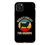 Grand-père Carlin Le Plus Cool du Monde Mignon Vintage Carlin Grand-Chien Coque pour iPhone 11 Pro Max