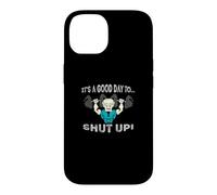 Grand père, C'est Une Bonne journée pour se taire. Coque pour iPhone 14