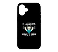 Grand père, C'est Une Bonne journée pour se taire. Coque pour iPhone 16