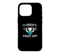 Grand père, C'est Une Bonne journée pour se taire. Coque pour iPhone 16 Pro