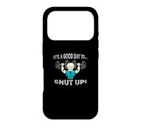 Grand père, C'est Une Bonne journée pour se taire. Coque pour iPhone 17 Pro