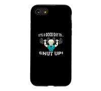 Grand père, C'est Une Bonne journée pour se taire. Coque pour iPhone SE (2020) / 7/8