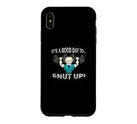 Grand père, C'est Une Bonne journée pour se taire. Coque pour iPhone XS Max