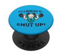 Grand père, C'est Une Bonne journée pour se taire. PopSockets PopGrip Adhésif