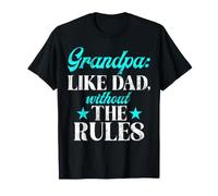 Grand-père comme Papa sans règles Nouveau Grand-père T-Shirt