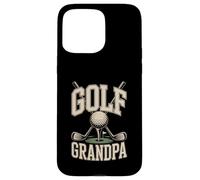 Grand-père de Golf Amusant Grand-père Golfeur Coque pour iPhone 15 Pro Max
