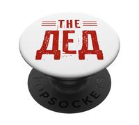Grand-père Dit en Allemand Russe Dedushka USSR Russe PopSockets PopGrip Adhésif
