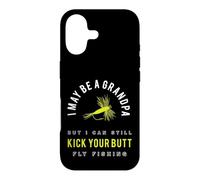 Grand-père drôle Qui pêche à la Mouche Coque pour iPhone 17