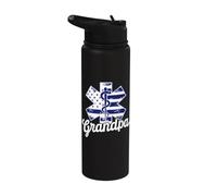 Grand-père EMS Infirmière Citation ambulance Driver EMT ambulancier ambulancier ambulancier Stainless Steel Insulated Water Bottle