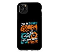 Grand-père en vélo électrique comme Un Grand-père Normal Coque pour iPhone 11 Pro Max