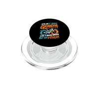 Grand-père en vélo électrique comme Un Grand-père Normal PopSockets PopGrip pour MagSafe