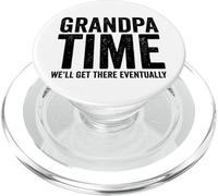 Grand-père Il est Temps Que Nous y soyons Enfin, Grand-père drôle PopSockets PopGrip pour MagSafe
