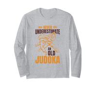 Grand-père Judo Passionné de Judo Manche Longue